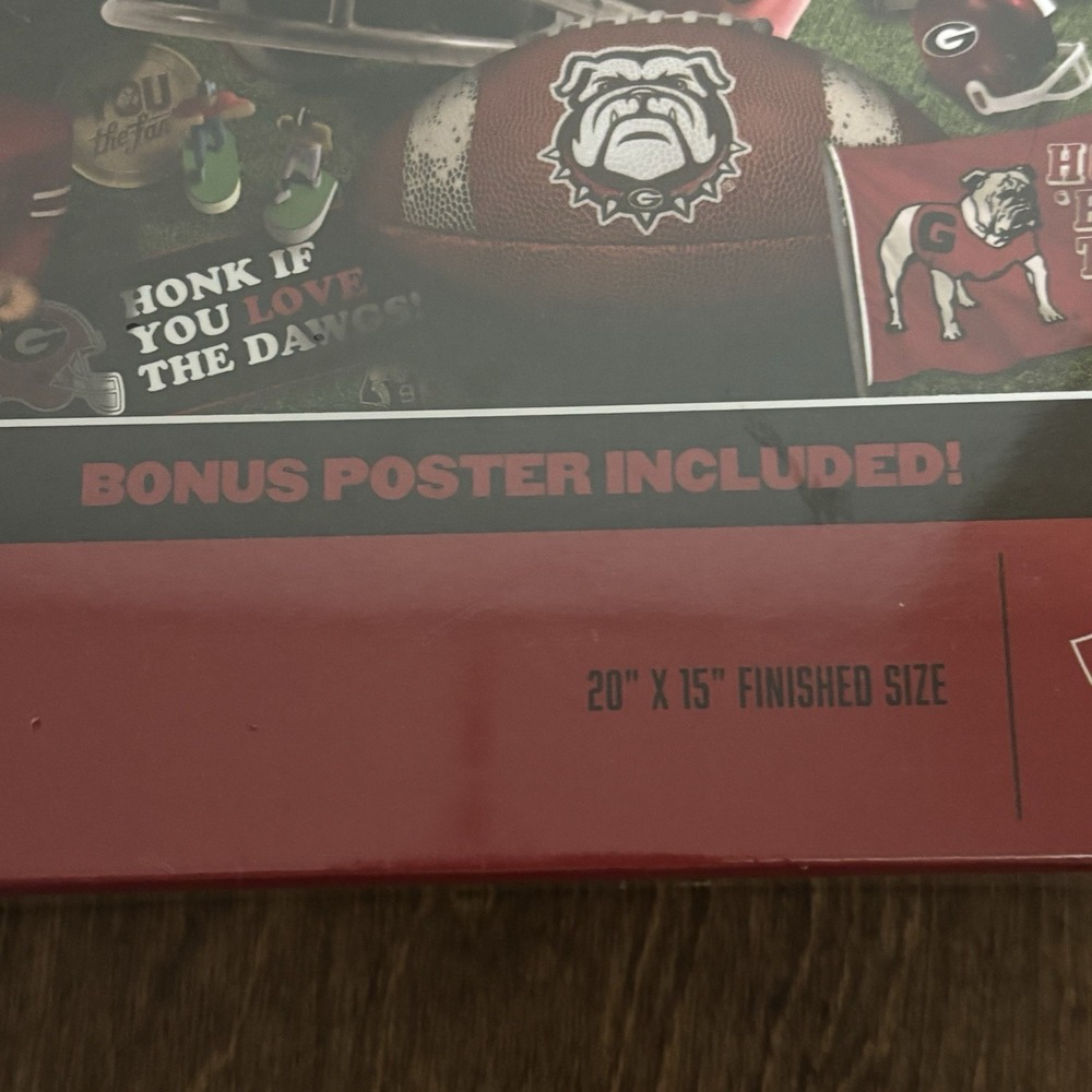 University Of Georgia Bulldogs Puzzle New 500 Piece - Picture 7 of 7